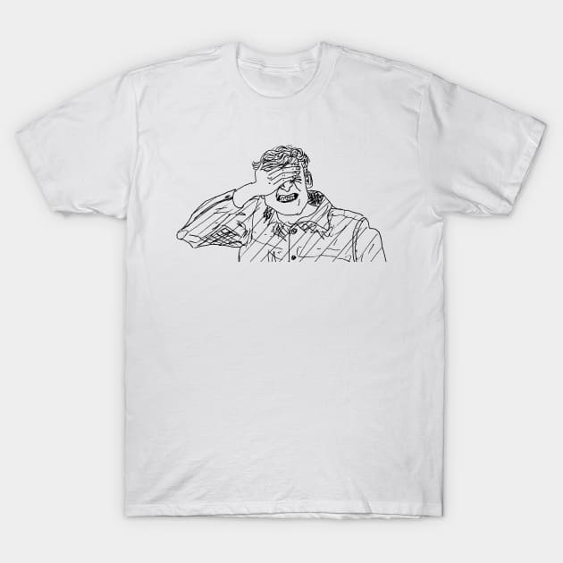 james acaster - facepalm T-Shirt by underscoree